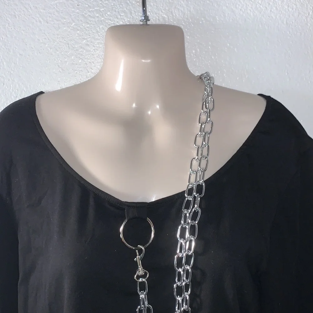 NWT CURRENT MOOD CHAIN SHIRT - Picture 2 of 8